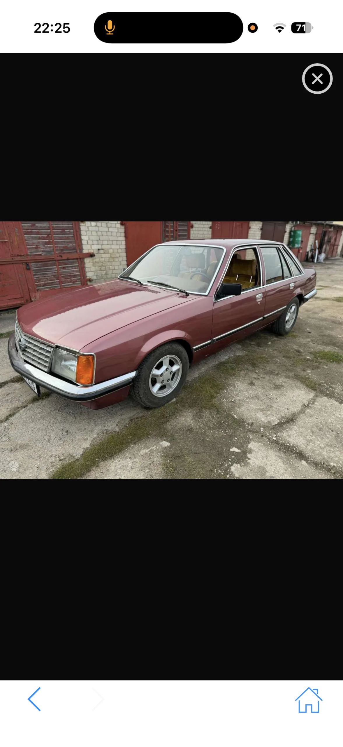 Opel Senator, 1980