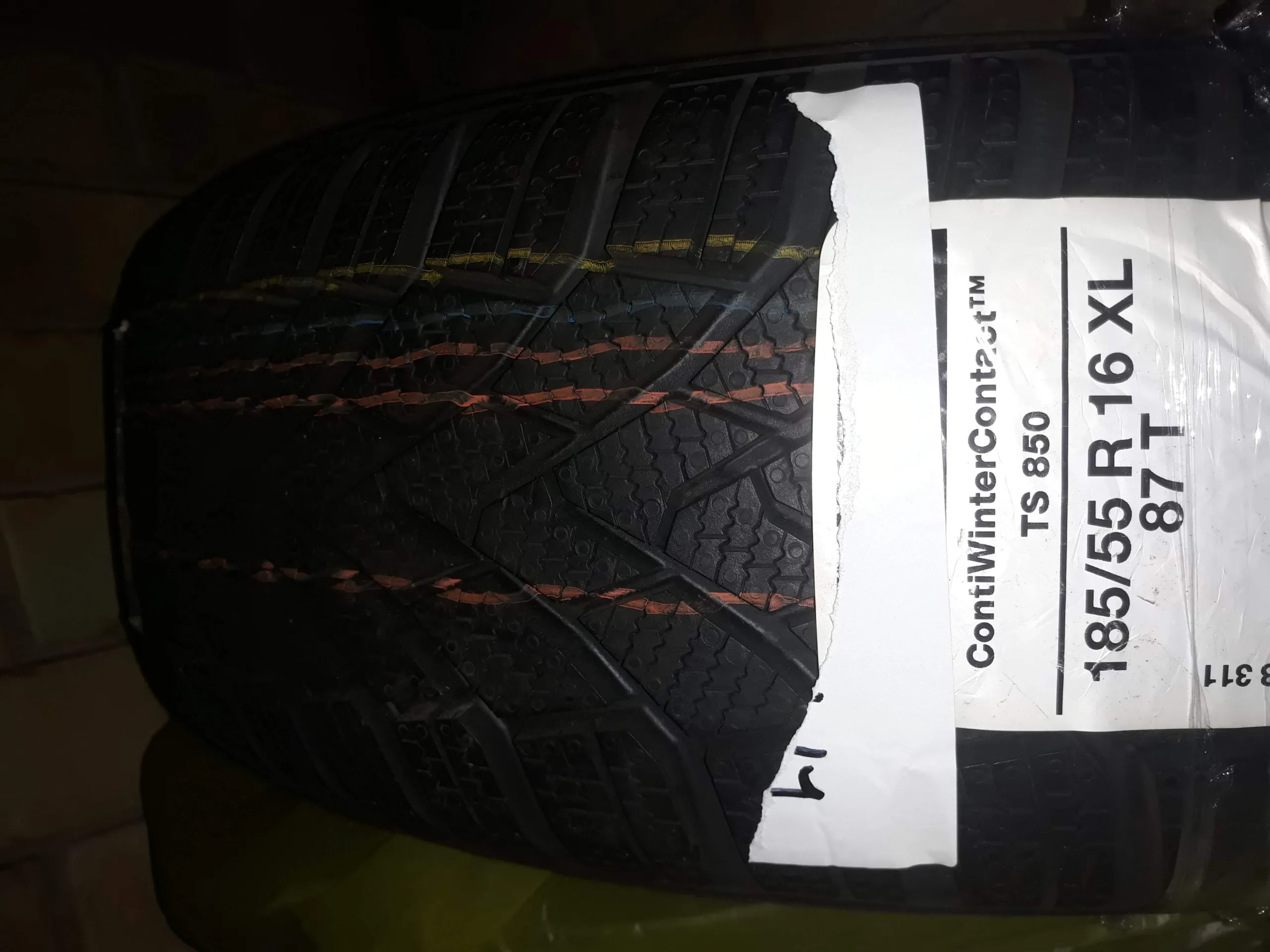 Continental ContiWinterContact TS 850 185/55 R16